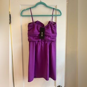 BRAND NEW DO+BE dress purple small